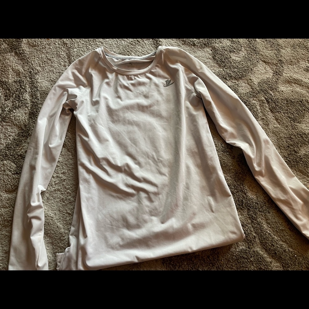 White Athletic Undershirt